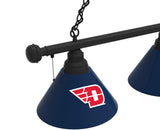 Dayton Flyers 3 Shade Billiard Table Light