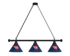 University of Dayton Flyers Logo 3 Shade Billiard Table Light Merchandise.