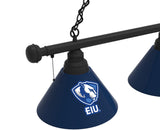 Eastern Illinois Panthers 3 Shade Billiard Table Light