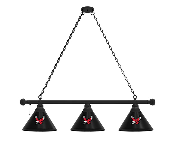 Eastern Washington Eagles 3 Shade Billiard Table Light
