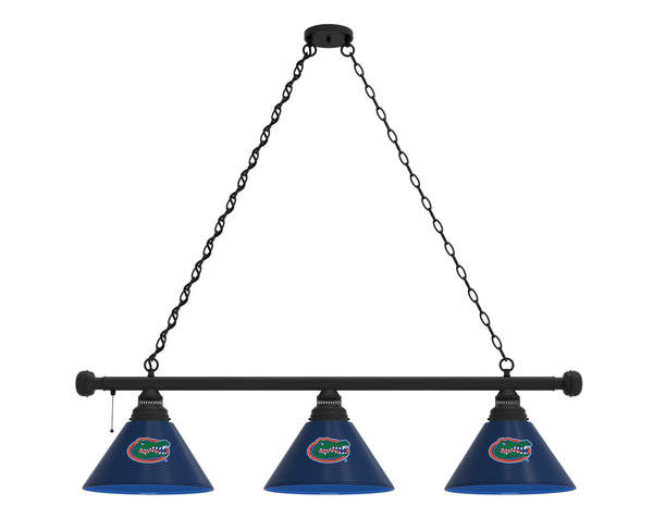 Florida Gators 3 Shade Billiard Table Light