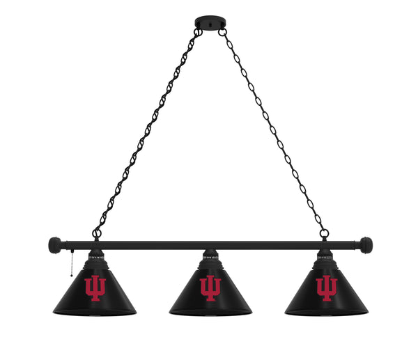 Indiana Hoosiers 3 Shade Billiard Table Light