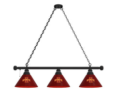 Iowa State University Cyclones Logo 3 Shade Billiard Table Light Merchandise.
