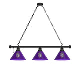 James Madison Dukes 3 Shade Billiard Table Light