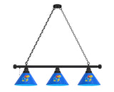 Kansas Jayhawks 3 Shade Billiard Table Light