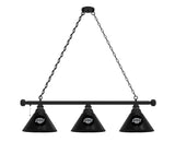 Los Angeles Kings 3 Shade Billiard Table Light