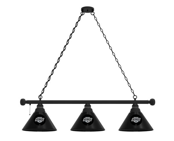 Los Angeles Kings 3 Shade Billiard Table Light