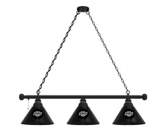 Los Angeles Kings Hockey Logo 3 Shade Billiard Table Light