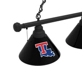 Louisiana Tech Bulldogs 3 Shade Billiard Table Light