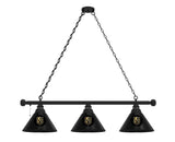 Vegas Golden Knights Billiard Lamp | Hockey 3 Shade Pool Table Light