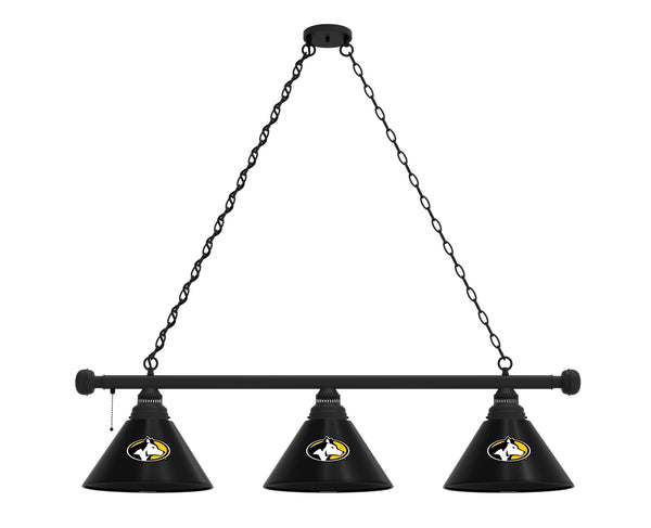 Michigan Tech Billiard Light | MTU Huskies 3 Shade Pool Table Light