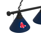 Boston Red Sox 3 Shade MLB Baseball Billiard Table Light