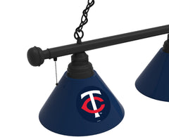 Minnesota Twins 3 Shade MLB Baseball Billiard Table Light