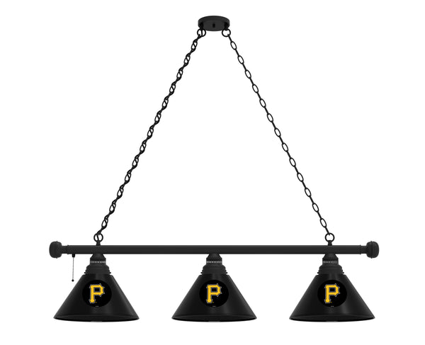 Pittsburgh Pirates 3 Shade MLB Baseball Billiard Table Light