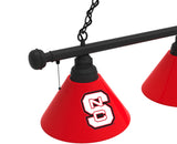 North Carolina State Billiard Light | Wolfpack 3 Shade Pool Table Light