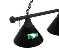 North Dakota State Billiard Light | NDSU Green 3 Shade Pool Table Light