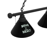 North Dakota Nodak Hockey Billiard Light | UND 3 Shade Pool Table Light Nodak Hockey