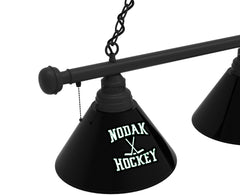 North Dakota Nodak Hockey Billiard Light | UND 3 Shade Pool Table Light Nodak Hockey