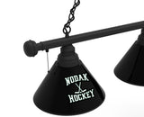 North Dakota Nodak Hockey Billiard Light | UND 3 Shade Pool Table Light Nodak Hockey