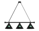 North Dakota Billiard Light | UND 3 Shade Pool Table Light