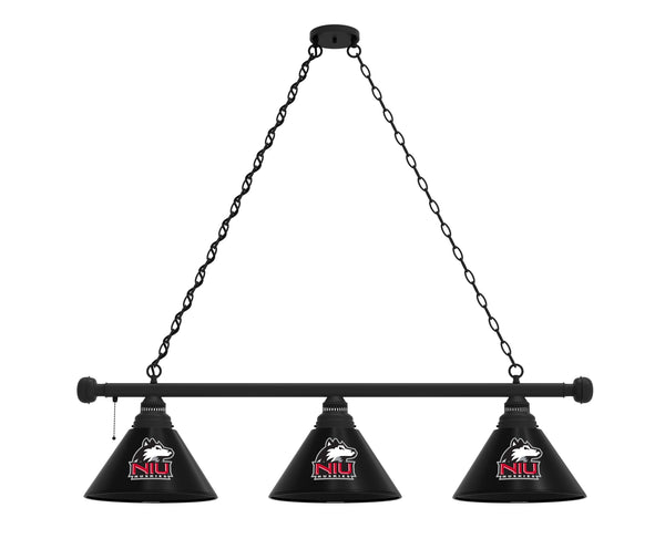 Northern Illinois Billiard Light | NIU Huskies 3 Shade Pool Table Light