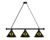 University of Oregon Ducks Billiard Lamp | Oregon Ducks 3 Shade Pool Table Light