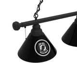 US POW MIA Billiard Lamp | Military 3 Shade Pool Table Light