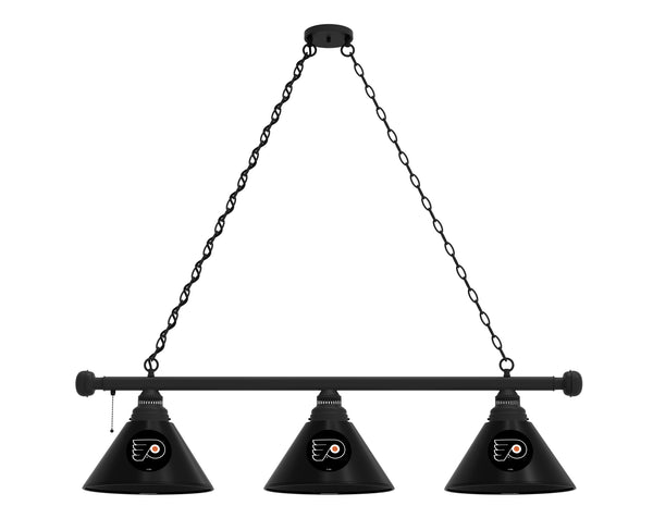 Philadelphia Flyers Billiard Light | Hockey 3 Shade Pool Table Light