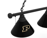 Purdue Billiard Lamp | Boilermakers 3 Shade Pool Table Light