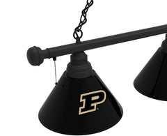 Purdue Billiard Lamp | Boilermakers 3 Shade Pool Table Light