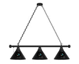 San Jose Sharks Billiard Lamp | Hockey 3 Shade Pool Table Light