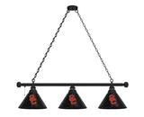 Southern California Billiard Lamp | USC 3 Shade Pool Table Light