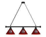 South Carolina Billiard Lamp | USC Gamecocks 3 Shade Pool Table Light