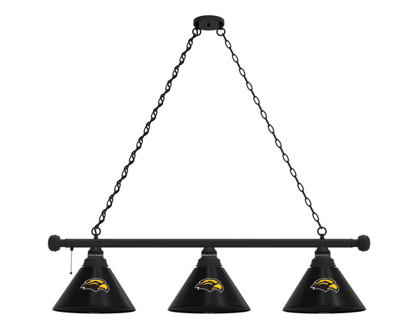 Southern Miss Billiard Lamp | USM 3 Shade Pool Table Light