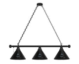 US United States Space Force Billiard Lamp | US United States Space Force 3 Shade Pool Table Light