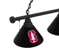 Stanford Billiard Lamp | SU Cardinals 3 Shade Pool Table Light