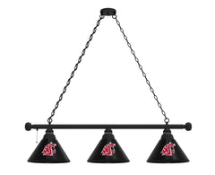 Washington State University Cougars Logo 3 Shade Billiard Table Light Merchandise.