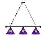 Washington Billiard Lamp | UW Huskies 3 Shade Pool Table Light
