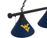 Western Michigan Billiard Lamp | WMU Broncos 3 Shade Pool Table Light