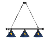 Western Michigan Billiard Lamp | WMU Broncos 3 Shade Pool Table Light