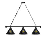 Wichita State Billiard Lamp | WSU Shockers 3 Shade Pool Table Light