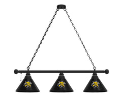 Wichita State University Shockers Logo 3 Shade Billiard Table Light Merchandise.