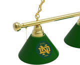 Notre Dame Vintage Billiard Lamp | Fighting Irish 3 Shade Pool Table Light