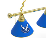 US Air Force Billiard Lamp | US Air Force 3 Shade Pool Table Light