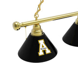 Appalachian State Mountaineers 3 Shade Billiard Table Light