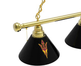 Arizona State Sun Devils Pitchfork 3 Shade Billiard Table Light