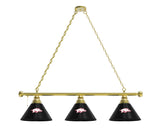 Arkansas Razorbacks 3 Shade Billiard Table Light