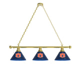 Auburn Tigers 3 Shade Billiard Table Light