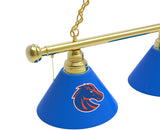 Boise State Broncos 3 Shade Billiard Table Light