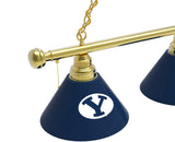 Brigham Young Cougars 3 Shade Billiard Table Light